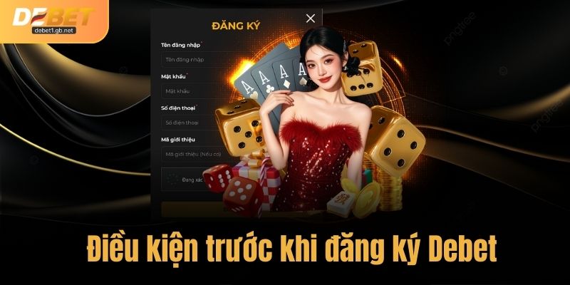 Điều kiện và quy định trước khi đăng ký Debet