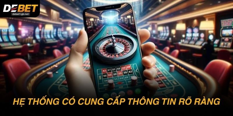Hệ thống có cung cấp thông tin rõ ràng trước nghi vấn “DEBET có lừa đảo không?”