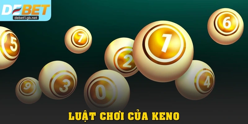 Luật chơi của Keno