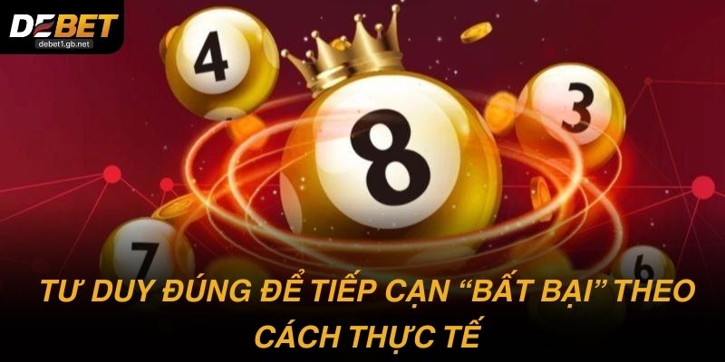 Tư duy đúng để tiếp cận “bất bại” theo cách thực tế
